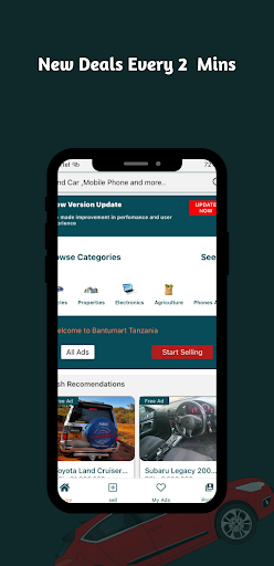 BantuMart Tanzania: Buy & Sell Screen 3