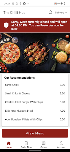 The Chilli Hut Screen 2