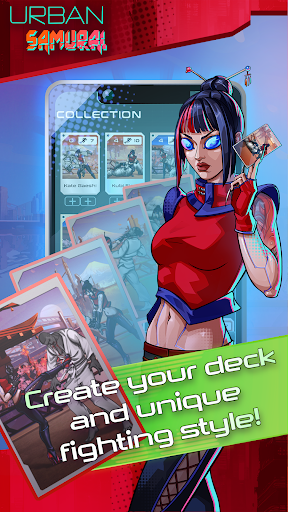 Android application Urban Samurai CCG screenshort