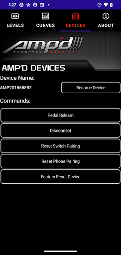Amp’d 2.0 Throttle Booster Screen 3