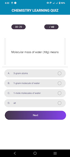Chemistry Learning Quiz screenshot 5