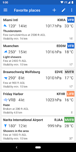 Avia Weather - METAR & TAF 2.12.4c screenshots 1