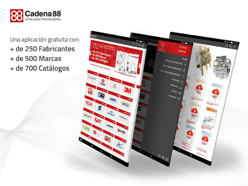 Android application Cadena88 Catálogos Proveedores screenshort