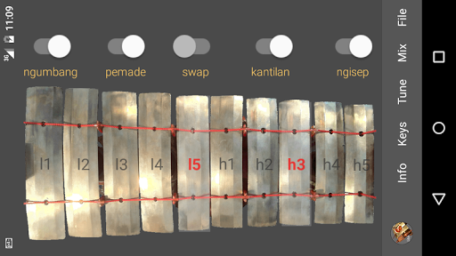 Gamelan Gender lite Screen 2