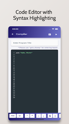 Ruby Compiler - Run .rb Codeのおすすめ画像3