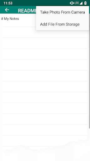 GIT Note Taking Screen 2