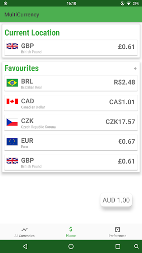 MultiCurrency - Offline Curren Screenshot 4 - AppWisp.com