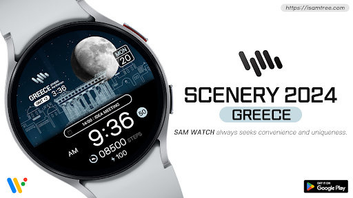 Android application SamWatch Scenery 2024 Greece screenshort