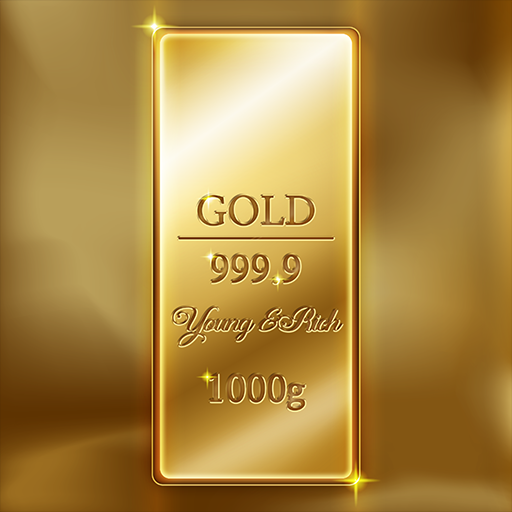 Luxury Gold bars - Wallpaper logo