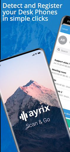 Android application Ayrix Scan & Go screenshort