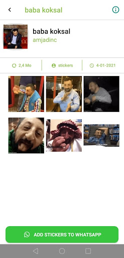 Koksal Baba Stickers Animated Screen 2
