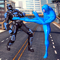 Spider Robot hero fighting gam