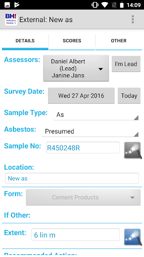 BHI Asbestos Mobile Screen 3