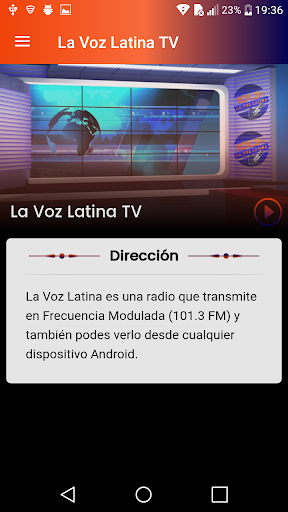 Radio TV La Voz Latina Screenshot 1 - AppWisp.com