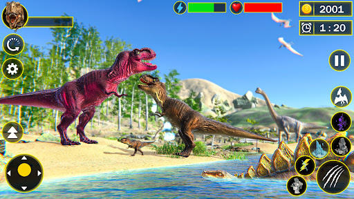 Virtual Wild Dino Family Sim Screen 3