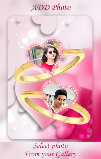 Android application Lovely Ring Photo Frames : Lov screenshort