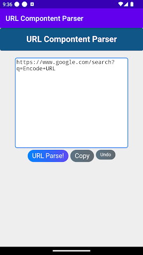 URL Compontent Parser HTTP