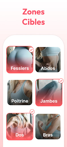 SheFit: Exercices à la Maison Capture d'Écran de l'Application Android 3