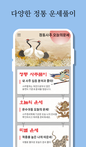 정통 사주 오늘의 운세 - 2023년 신년운세