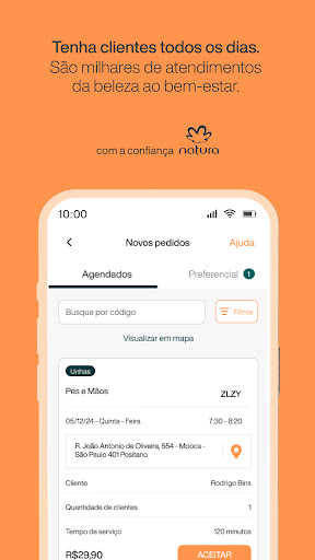 Android application Bluma Especialistas screenshort