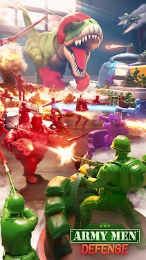 #1. Toy Army Men Defense: Merge (Android) By: Volcano Force