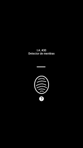 Android application Detector de mentiras screenshort