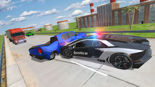 Android application Police Car Traffic screenshort