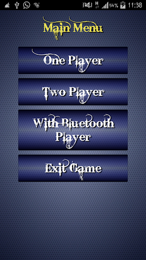 Android application TicTacToe (For father and daug screenshort