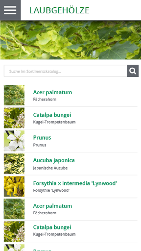 grewe Pflanzen App Screen 2