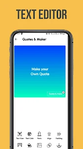 Quotes & Maker: Create, Share