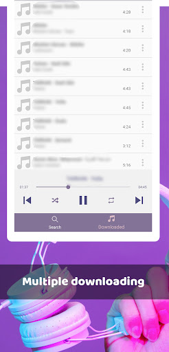 DSM Music Downloader - Listen Screen 3