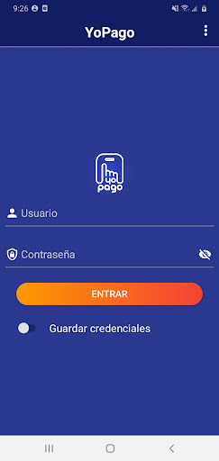 Android application YoPago screenshort