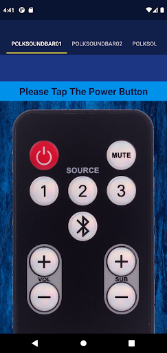 Polk Soundbar Remote Screen 2