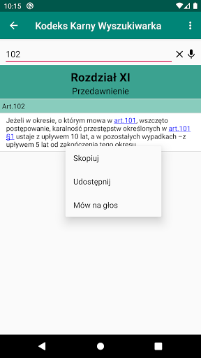 Kodeks Karny Screen 3