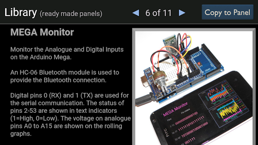 Screenshot of Bluetooth Electronics