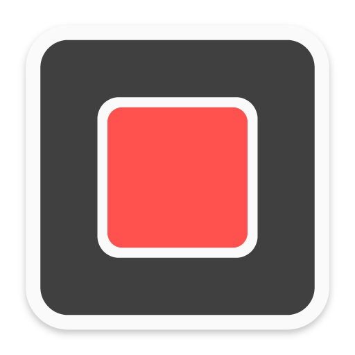 Flat Dark Square - Icon Pack logo