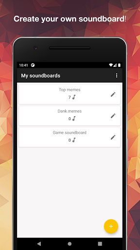 Android application Soundboard Creator screenshort