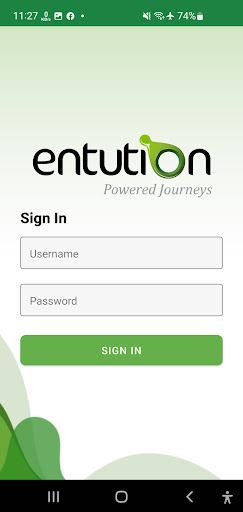 Android application Entution Selfcare screenshort