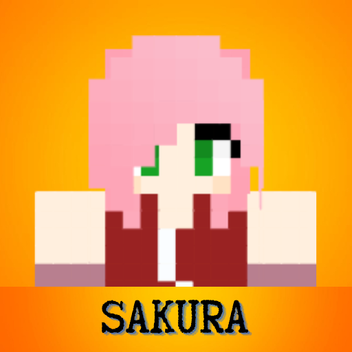Skin Sakura for Minecraft PE