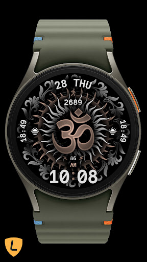 Om Watch Face 065 Screen 2