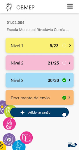 Android application 19a OBMEP screenshort