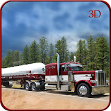 Offroad Oil Cargo Truck 3d icon