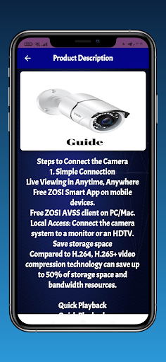 Zosi Camera Guide Screen 3