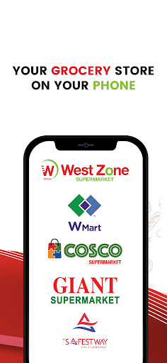 Android application West Zone : Grocery Shopping screenshort