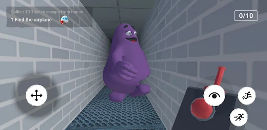 The Grimace Scary Shake game