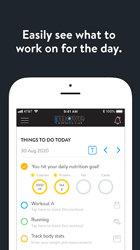Just Move Athletic Club Screen 2