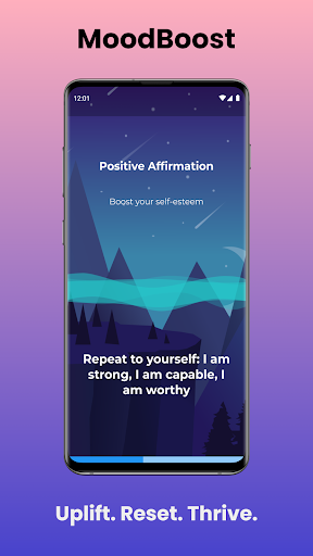 Android application MoodBoost screenshort