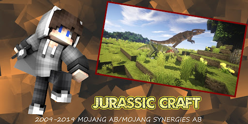 Mod Jurassic Craft : Dinosaurs