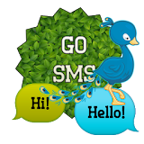 GO SMS - Cute Peacock icon