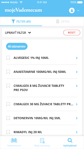mojeVademecum Screen 3